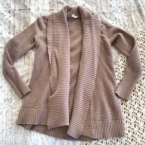 Moth Anthropologie Open Knit Sweater Cardigan
